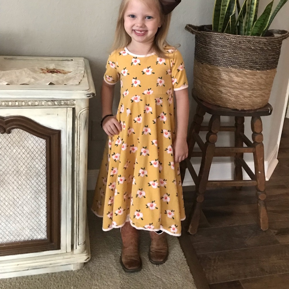 Sweet Honey Maxi dress
